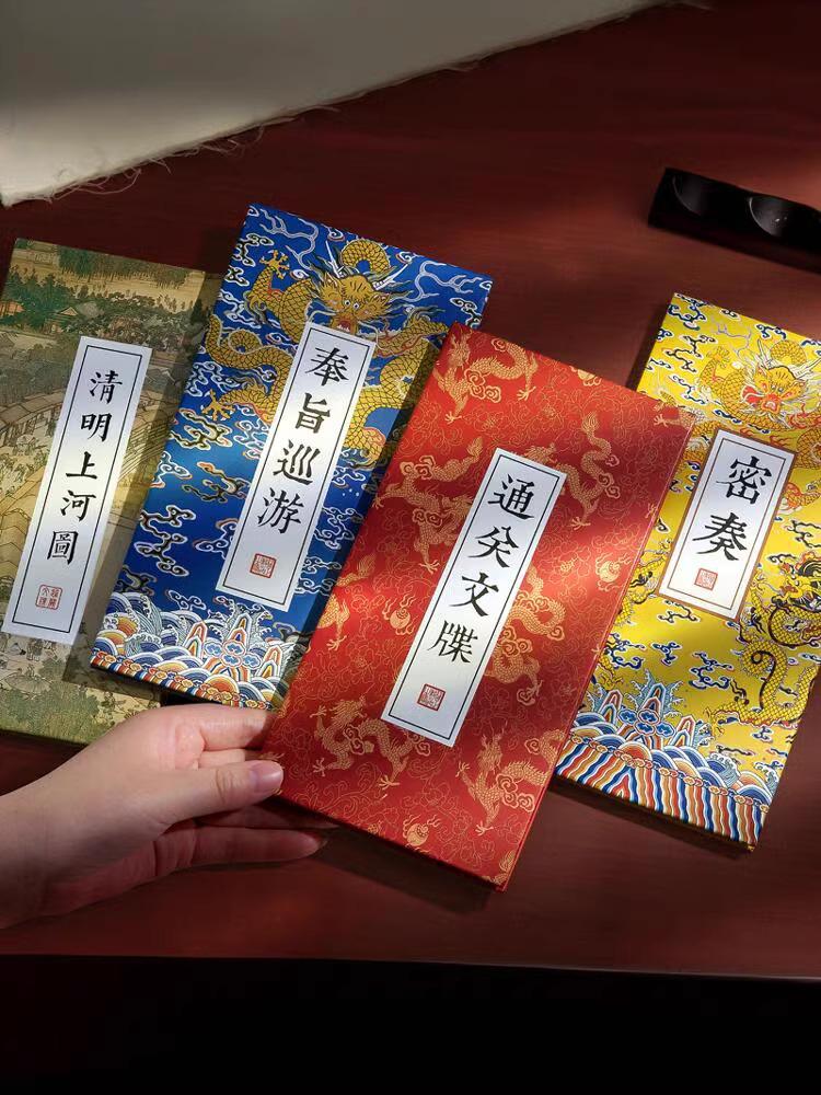 Portable Palace Style Stamp Collection Notebook