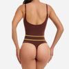 Women Sexy Back Shaping Tummy Control Thong One Piece Bodysuit Shapewear