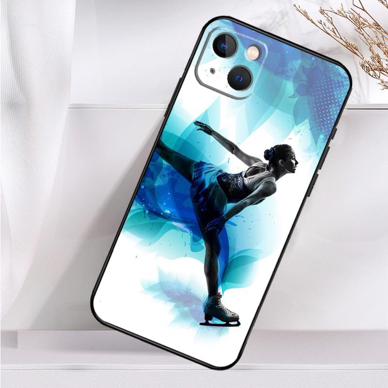 Figure Skating Dance Sport Shockproof Case For iPhone 17 15 16 Pro Max 11 14 Plus 12 13 Mini 16e 17 Air Phone Cover