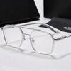 Double Beam Photochromic Anti-Blue Light Eyeglass Frames for Men & Women - Fits Myopia or Prescription Lenses