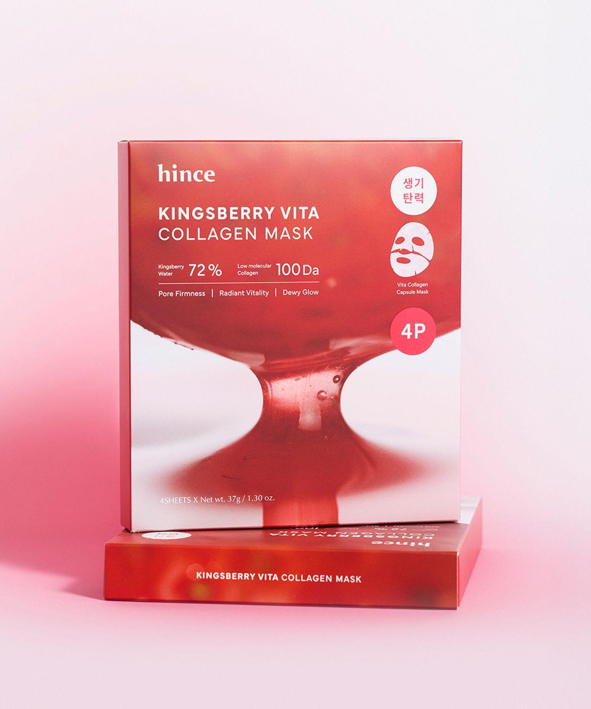 Kingsberry Vita Collagen Mask 4Px2 (Total 8 sheets)