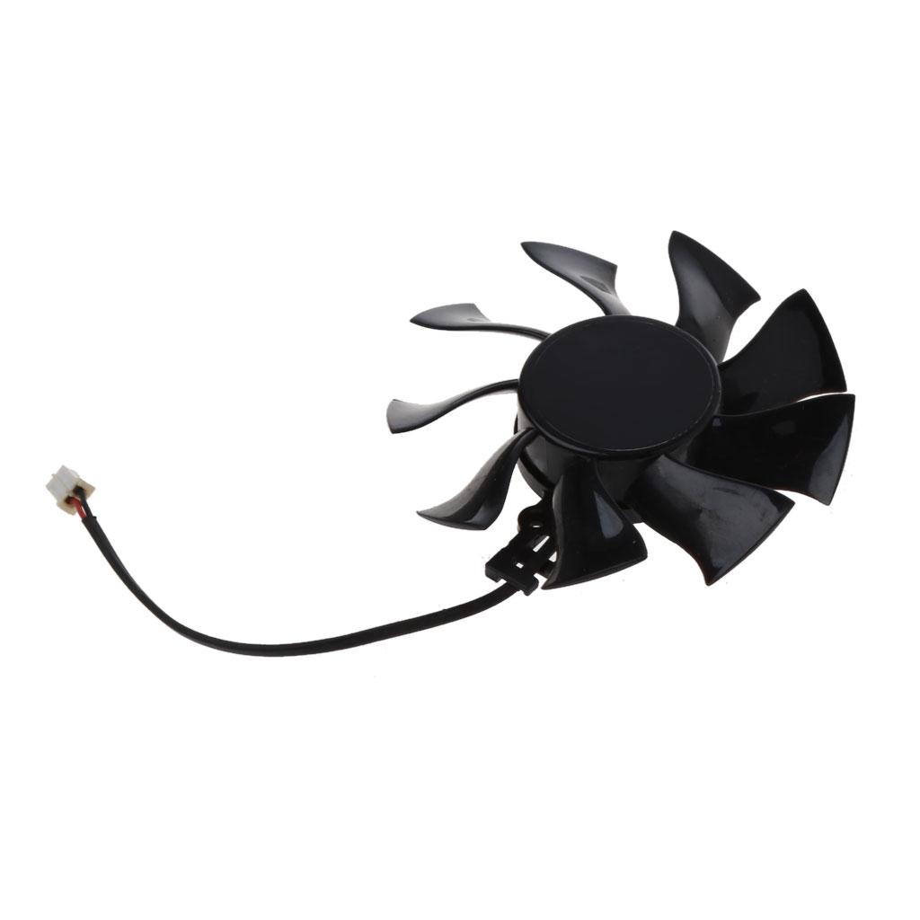 75MM FD8015H12S 0.32A Graphics Video Card Cooling Fans for Sapphire HD6850 HD4860 HD5850 HD4890 Graphics Card