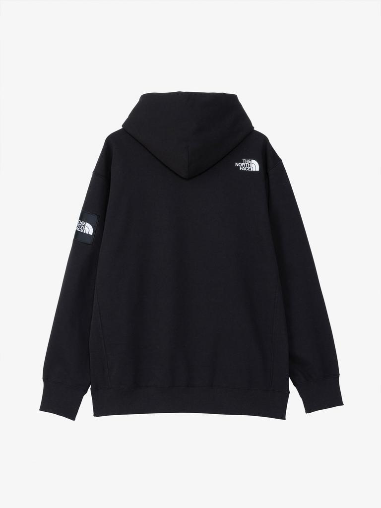 North Square Logo Hoodie Unisex Fleece Lining Thermal Black XL [The Face]