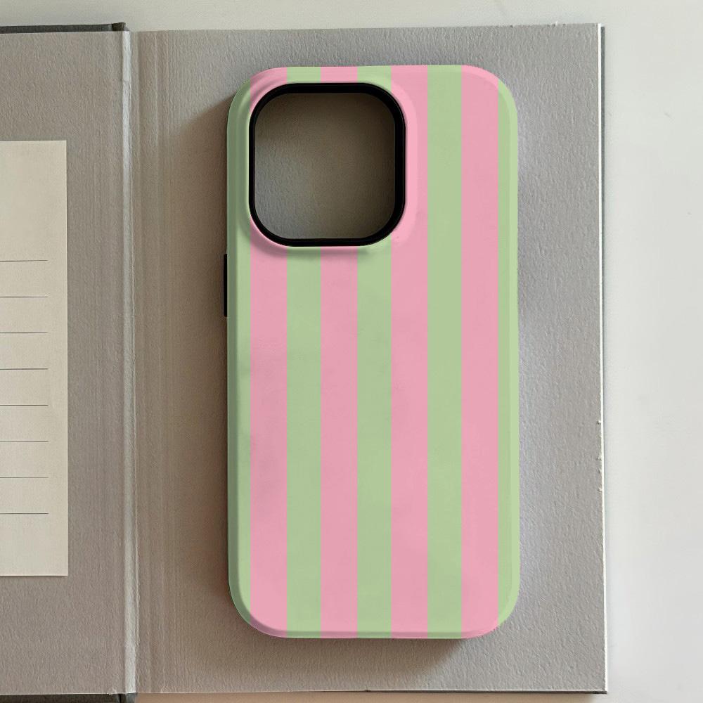 Luxury Color Textured Polka Dots Phone Case for iPhone 17 16 15 14 13 12 11 Air Pro Max Plus Luxury Double-layer Back Cover