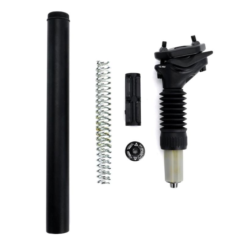 Mountain Bike Suspension Seat Post Shock Absorption Aluminum Alloy Seatpost Damping Seat Tube Cycling Accessories