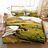 Beautiful  Scenery Bedding Set Duvet Cover Set Bedding Digital Printing Bed Linen Queen Size Bedding Set Fashion Design