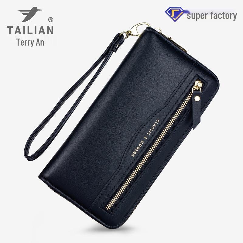 Tailian Women's Multifunctional Zipper Wallet and Card Holder Clutch