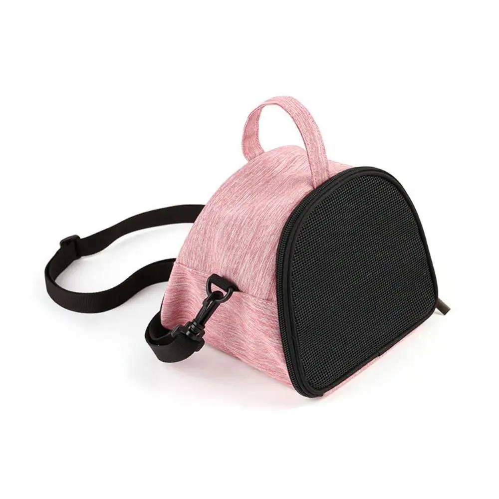 

Oxford Single Shoulder for Guinea Pig Adjustable Lizard Shouder Bags Rabbit Carry Bag Hamster Carrier Ferret Carry Pouch S рожевий