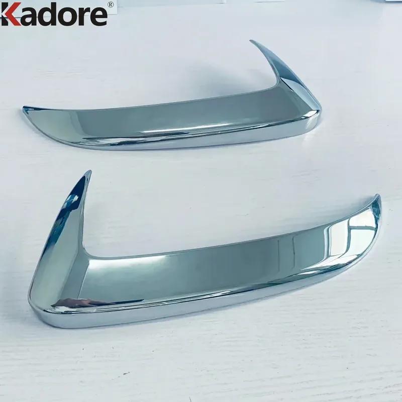 For Toyota Bz4x 2024 2025 Chrome Car Door Rearview Mirror Cover Trim Side Mirror Molding Strips Accessories