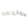 3Pcs/set Sign Mr & Mrs Wooden Ornaments Wedding Decoration Decoration Props  Married Party