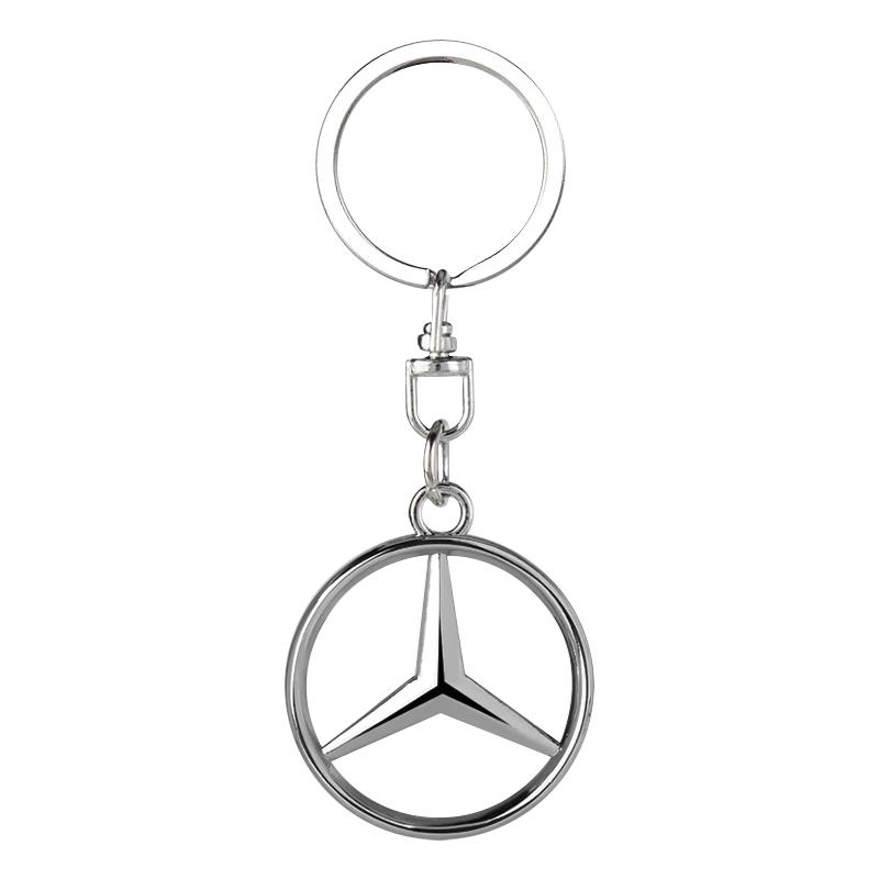 1Pcs 3D Metal Car Keychain Keyring Key Holder Couple Gifts Pendant For Mercedes-Benz V177 W247 W176 W177 W207 W203 W204 GLA GLC X253 GLK GLA Class