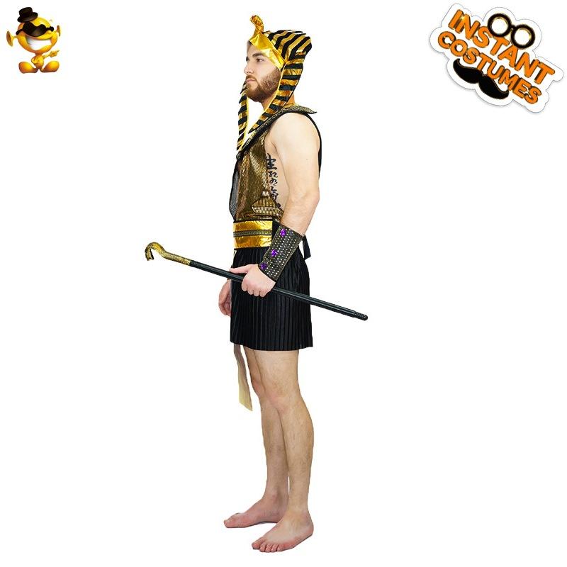 Stage costumes, masquerade party clothes, Halloween costumes, adult men's pharaoh cosplay