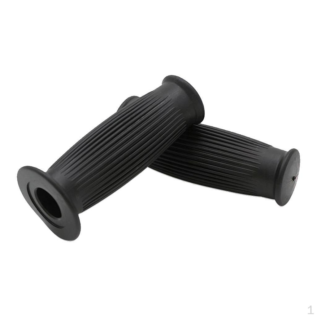 2Pcs Motorcycle mm Handlebar Hand Grips Universal