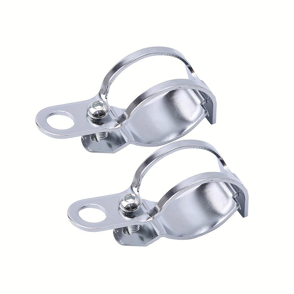 

2 шт. Мотоциклетные универсальные аксессуары Поворотник Кронштейн амортизатора Модификация поворотника Монтажный кронштейн серебряный