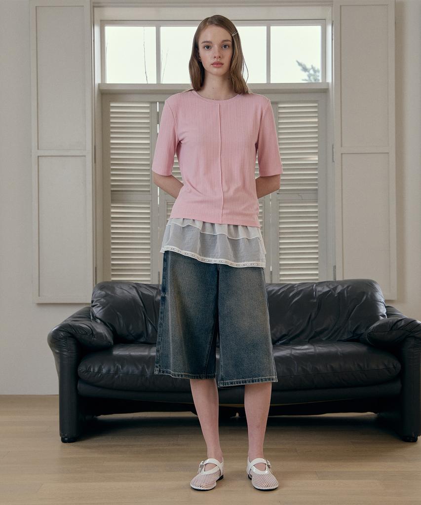 JUCYJUDY See-Through Layered Skirt Jzsk321K