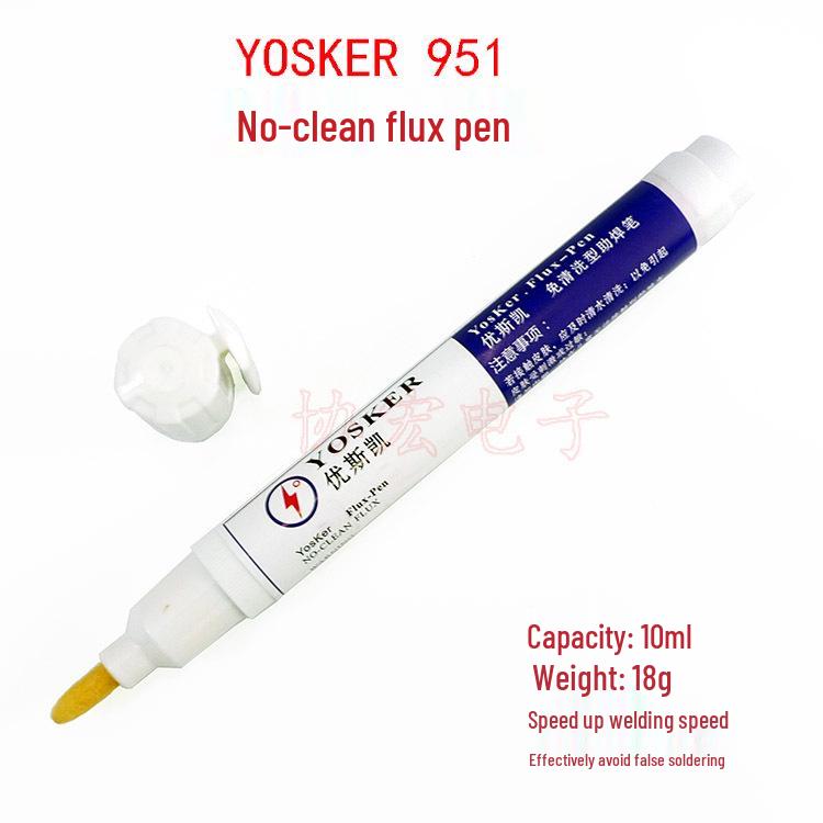 YOSKER 951 Bezhalogenový Flux Pero BezČištění Nízkotuhý