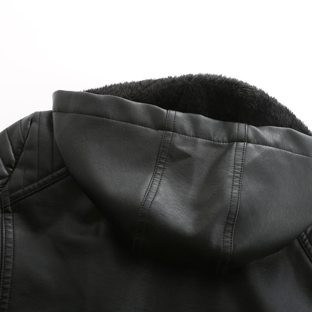 Winter Warm Women Short Coat Leather Jacket Zipper Tops Overcoat Outwear