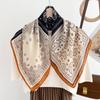 Fashion Printed Paisley Patchwork Multifunctional Square Neck Scarf For Women Daily Decor