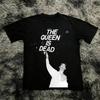 Retro THE QUEEN IS DEAD Graphic The Smiths Short Sleeve T-Shirt Men Women Cotton Casual Round Neck Top for Spring Summer Outfits