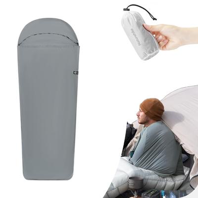 Naturehike Lenzuolo interno, Sacco a pelo, Sacco a pelo, Leggero, Morbido al tatto, 80 x 210 cm, Comodo, Compatto, Antipolvere, Mantiene il calore,