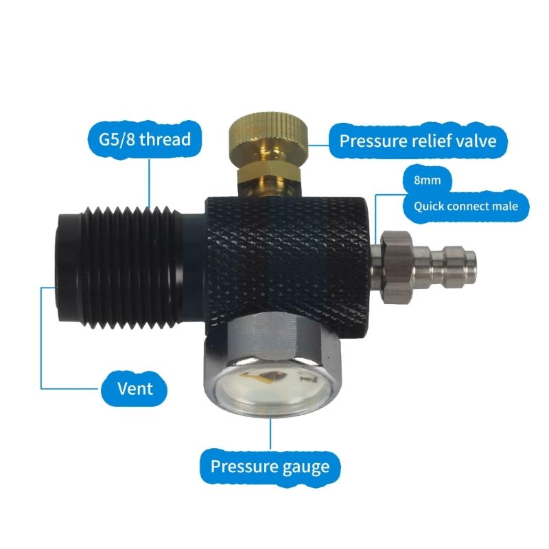 Quickly Connecting Diving Regulator Adapters High Strengths Diving Adapters for Diving Enthusiasts