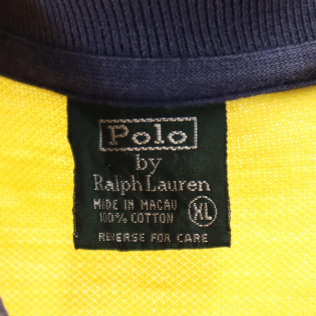 Polo by Ralph Lauren Short sleeve Polo shirt XL yellow Men's Used