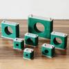 1pcs 6.4-44.5mm Diameter Pipe Bolted Plastic Clip Single Hole Standard Hydraulic Pipe Clamp Tube Fastener Assortment Kit Durable