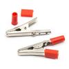 10Pcs Metal Alligator Clips Test Clips Electronic Product Test Clips Electrostatic Ground Wire Repair Work Alligator Clip