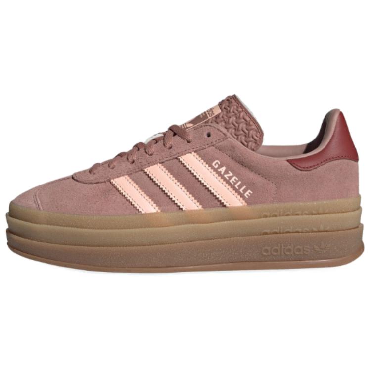 Adidas Gazelle Bold Warm Clay Women Sneakers Pink Clear-Orange Preloved-Ruby JH9666