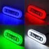 High Visibility 12V/24V LED Side Markers Flashing And Constant Light Modes For Trucks Trailers And Motorcycles