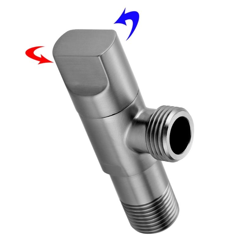 Multi purpose Shut Off Solution Convenient 1/2 Turn Angle Stop Water Control Device Perfect for Various Applications