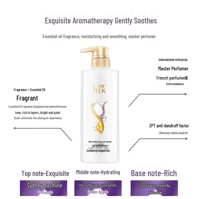 Sunsilk Silk Essential Oil Anti-Dandruff & Smoothing Shampoo