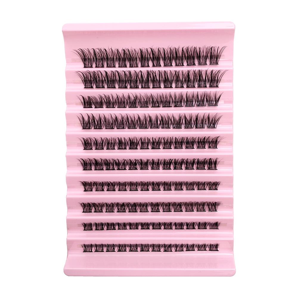 New Hot-Selling Segment Cluster False Eyelashes for Self-Grafting - Large Capacity for European and American Markets.