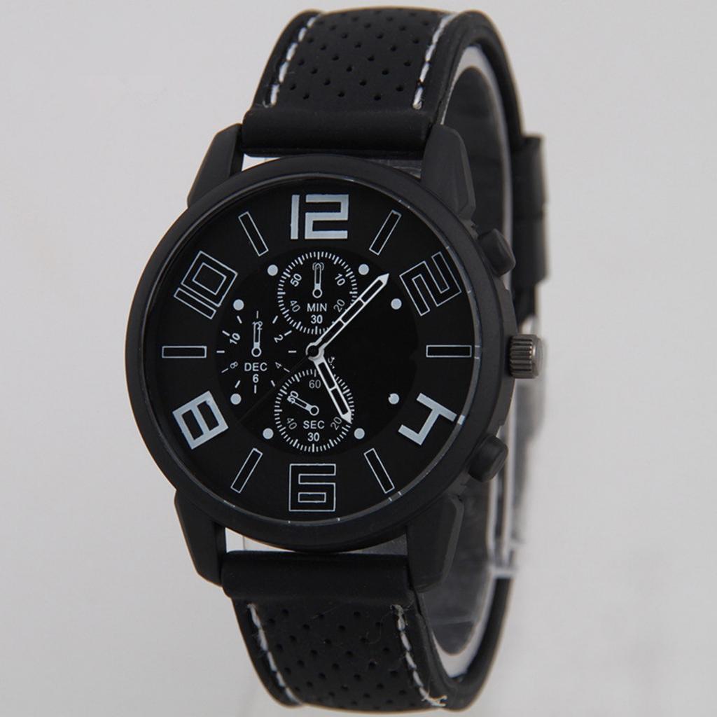 Men's Waterproof Luminous Running Alarm Clock Watch