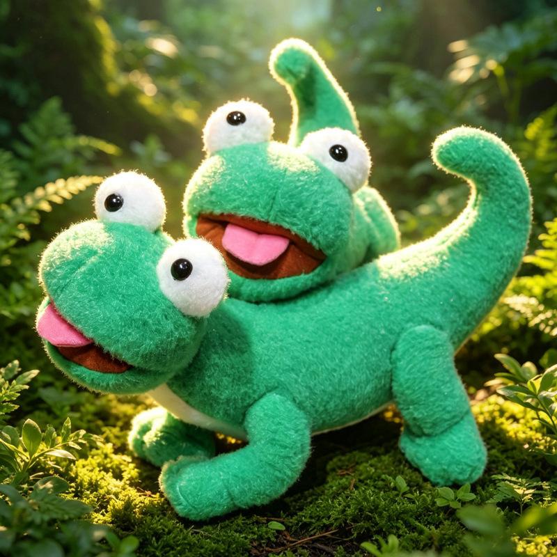 Lizard Plush Toys Simulation Animal Lizard Doll Desktop Ornaments Birthday Gifts Adorable Favors Sofa Decoration For Home