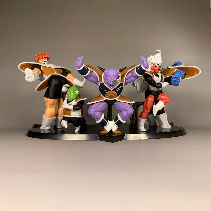 Dragon Ball Z Ginyu Force Figure Anime Figurine Jeice Guldo Recoom Burter Action Figure Pvc Statue DBZ Fgure Model Doll Toy