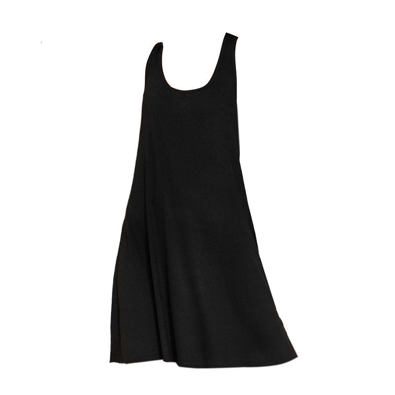 New Women's Spring and Summer Thin and Beautiful Vest Dress Skin-friendly and Soft Dress Home Wear