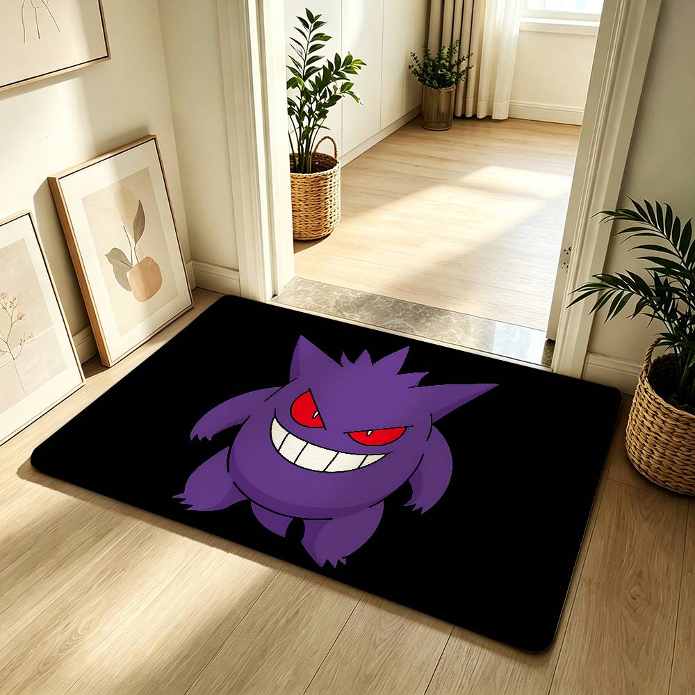 Anime Cute G-GengarS Carpet Bathroom Anti-slip Mat Door Mat Home Decoration Mat Entrance Door Mat Scratch-resistant Door Mat