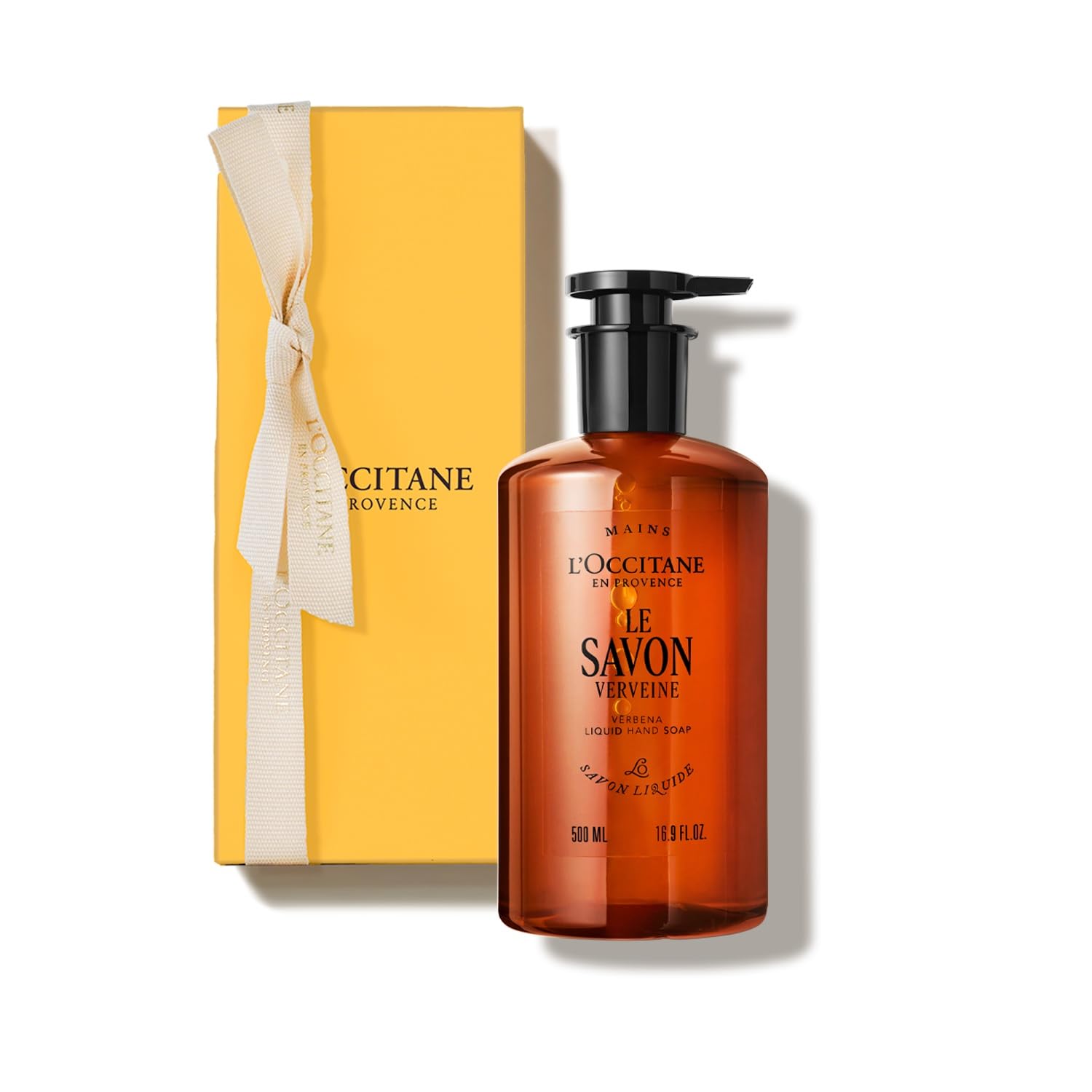 LOCCITANE Le Savon Liquid Hand Soap (Verbena) Gift Box Included