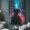Wall Decoration Poster 1pcs Hackers Decorative Paintings Information Databases Canvas Printing Decor for Room Home Decorations