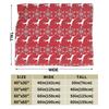 Warm Blanket Girls Boys Picnic Reindeer And Snowflake Christmas Throw Blanket Flannel Bedspread For Home Decor Sofa Bed Cover