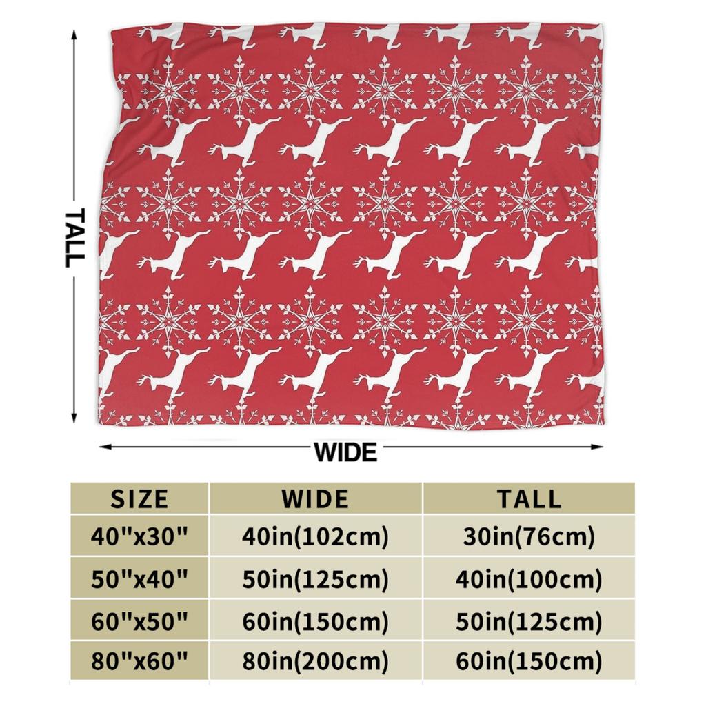 Warm Blanket Girls Boys Picnic Reindeer And Snowflake Christmas Throw Blanket Flannel Bedspread For Home Decor Sofa Bed Cover