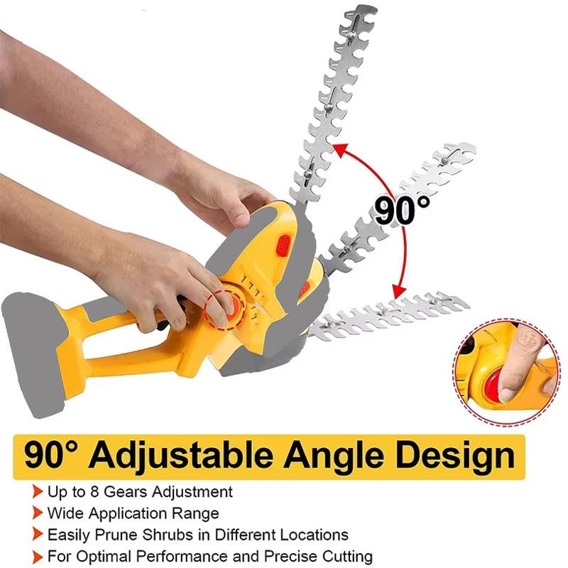 2-in-1 Gardening Tools Handheld Trimmer For Makita 18V BL1850 BL1840 BL1440 Li-ion Battery Gardening Hedge Trimmers