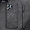 Shockproof Vintage Leather Case for iPhone 16 15 14 13 12 Mini 11 Pro X XR XS Max Plus i Phone 14 Soft Silicon Matte Cover Funda