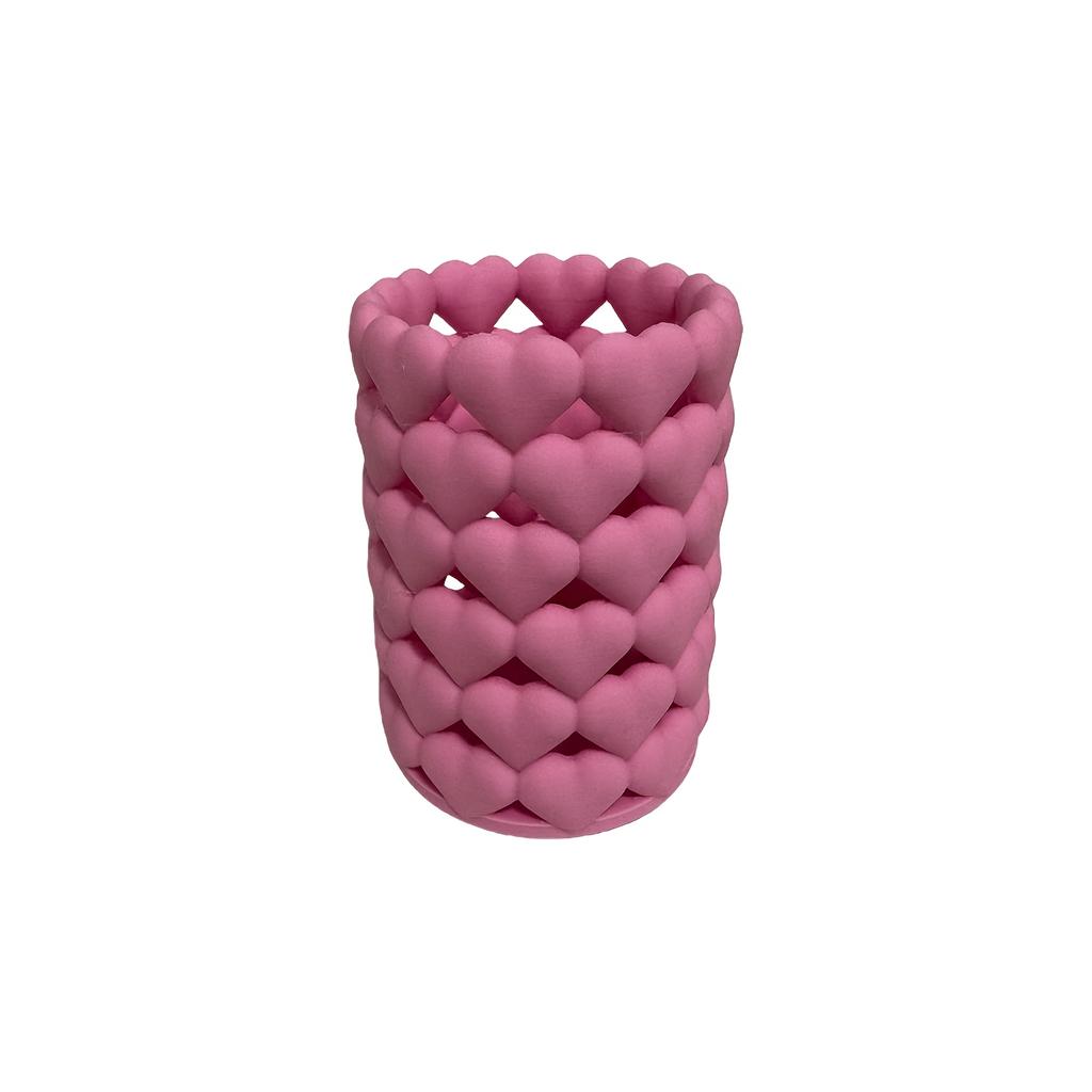 1PC Creative Heart Pencil Case | Made of Plastic for Ample Pencil Storage