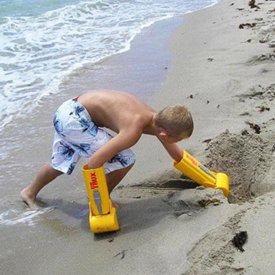 Kids Excavator Arm Sand Toy Giant Digging Tool for Beach Snow Beach Sandbox Digger Toy with Movable Joints Develops Motor Skills Toy
