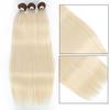 30 Inch 200g Straight Hair Bundles Bio Synthetic High Temperature Fiber Piano Blonde Red Hair ExtensionsHair Weaving Full to End