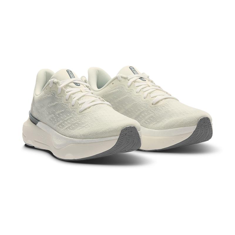 Under Armour HOVR Infinite Pro Breeze - Biały Kwarc Męskie Sneakersy Kremowy Mod-Szary Żwir 3027187-302