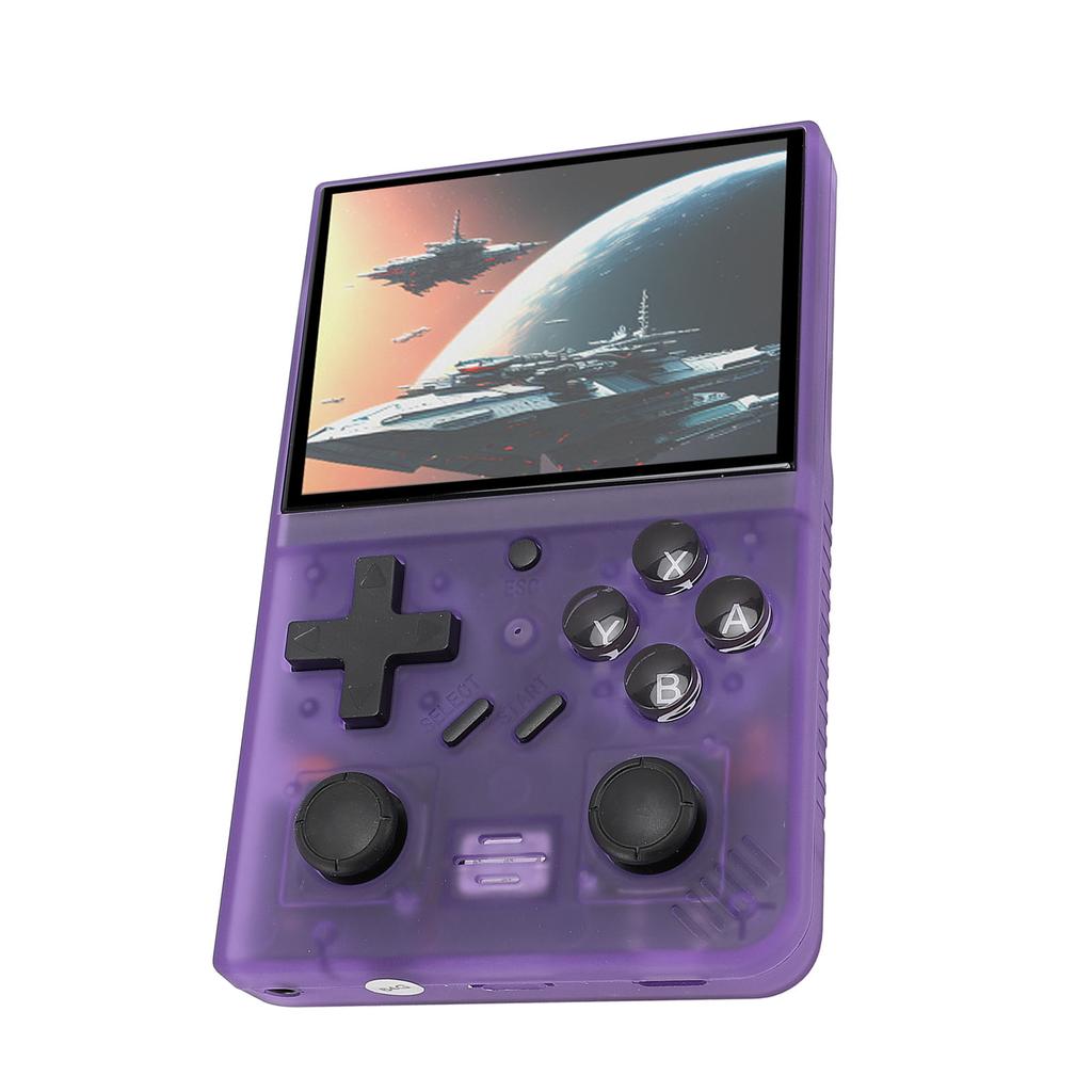 Handheld Retro Game Console 3.5 Inch IPS Screen Open Source Portable Video Game Console with Dual 3D Joysticks 64GB