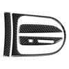 Carbon Fiber Style Interior Gear Shift Decor Panel Trim Fit For Ford Mustang 2015-2019